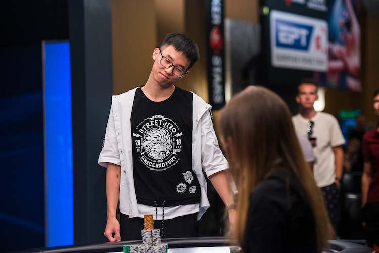 Heads Up Haoxiang Wang_2018 EPT Barcelona_Main Event_Final Table_Giron_8JG1415
